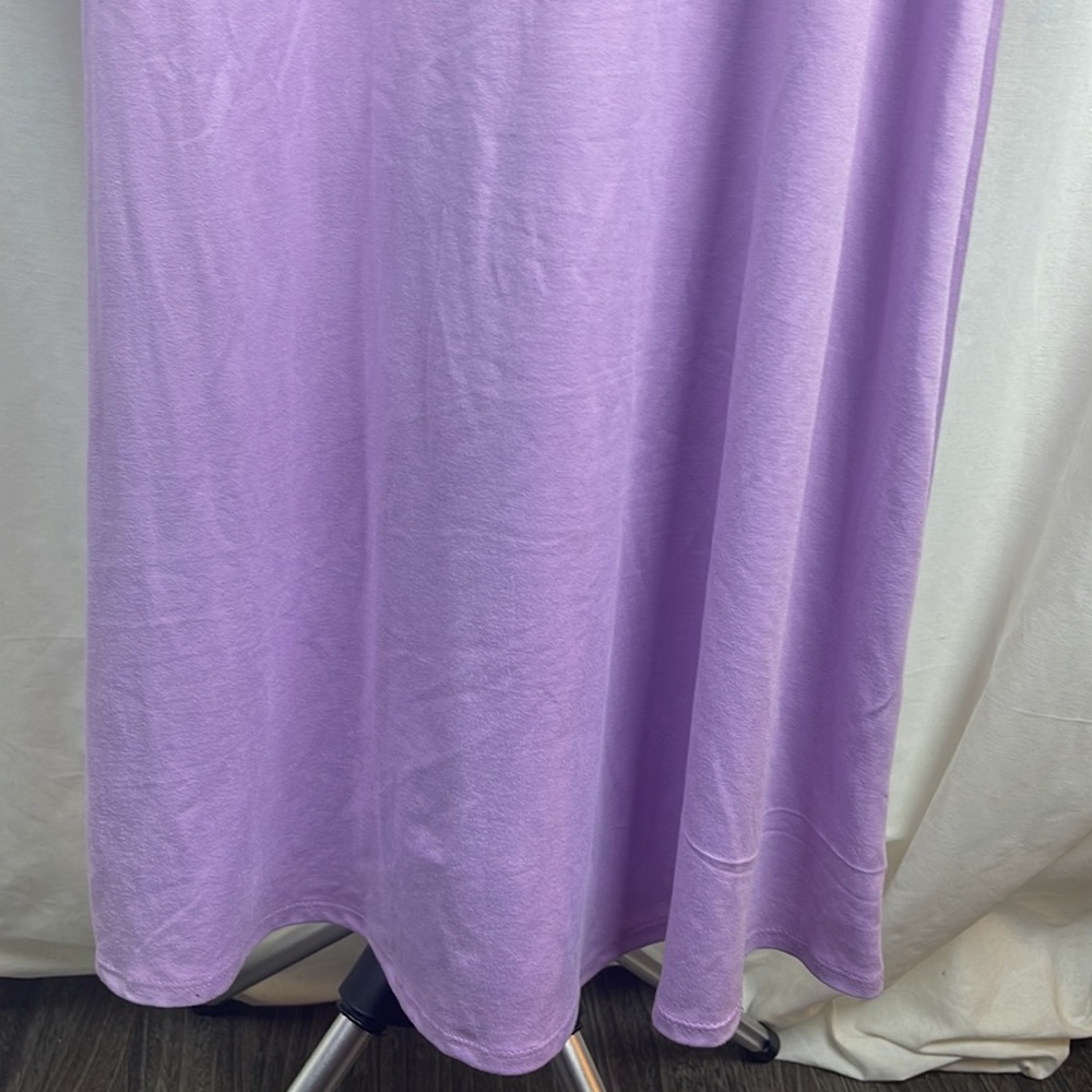 Velvet Torch Purple Long Sleeve MIDI Dress Size Large(12-14) NWT - Picture 12 of 16